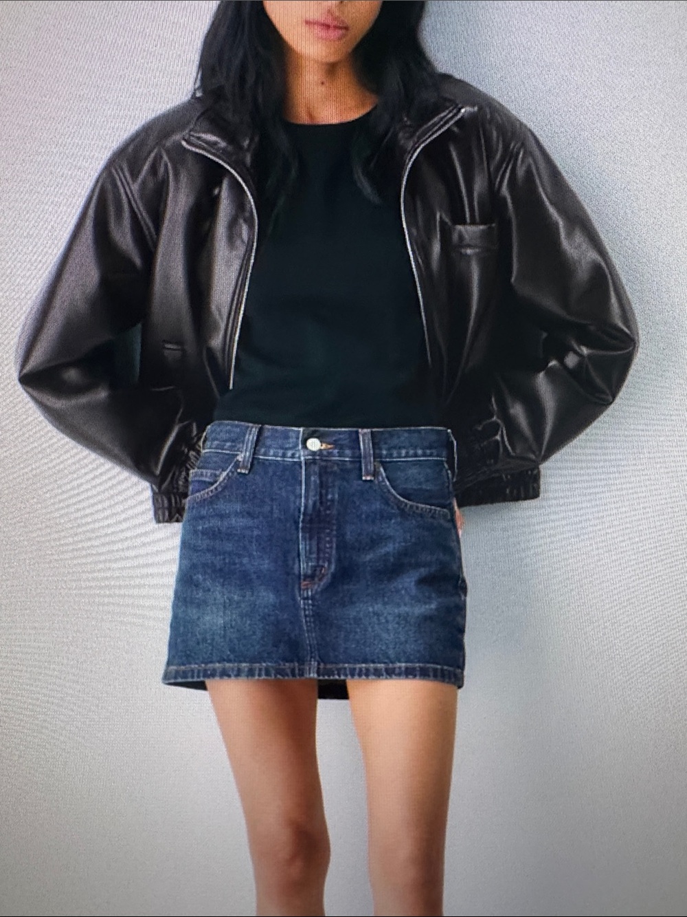 Denim Forum by Aritzia - 90’s Ricci Denim Skirt